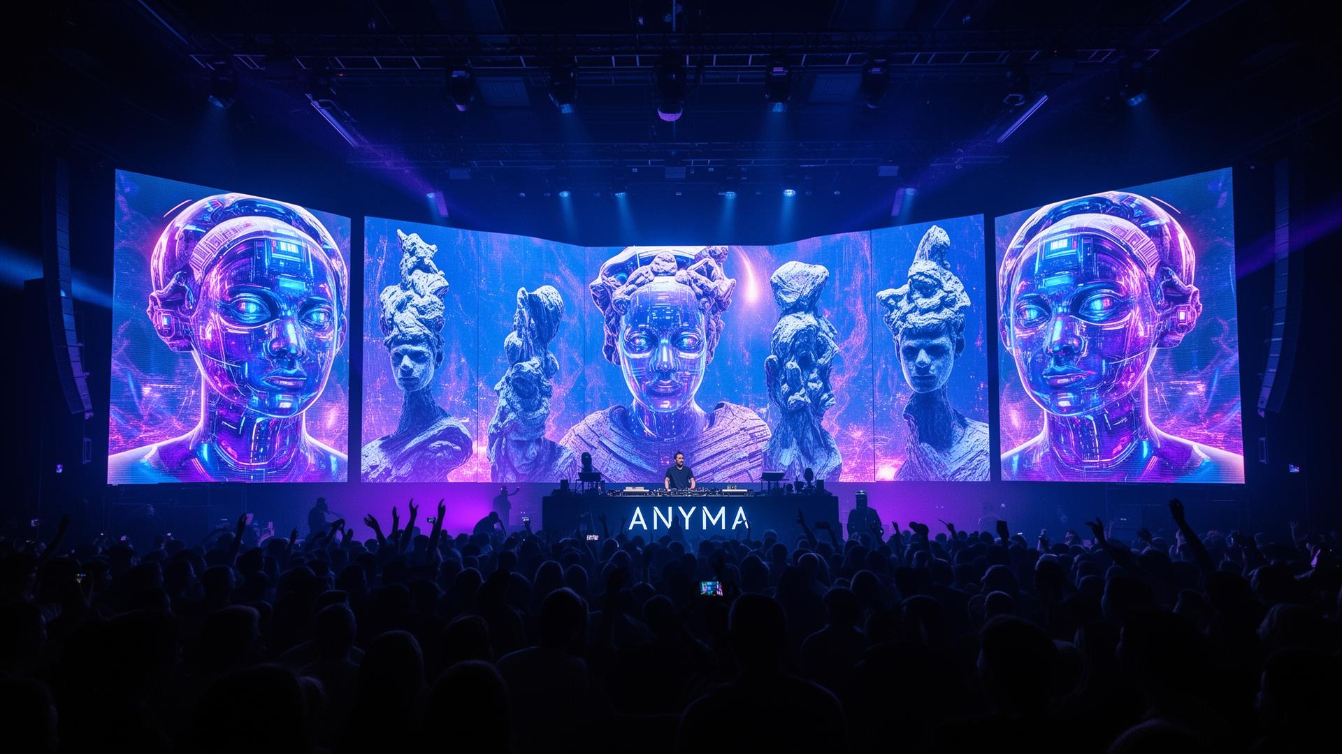 Anyma event imagery