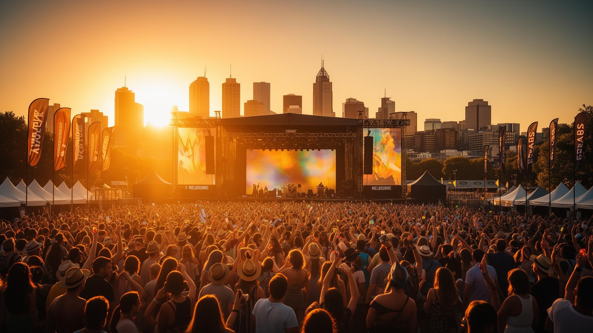 Hello Melbourne event imagery